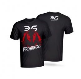 Camiseta Prohibido Preta - Minha loja