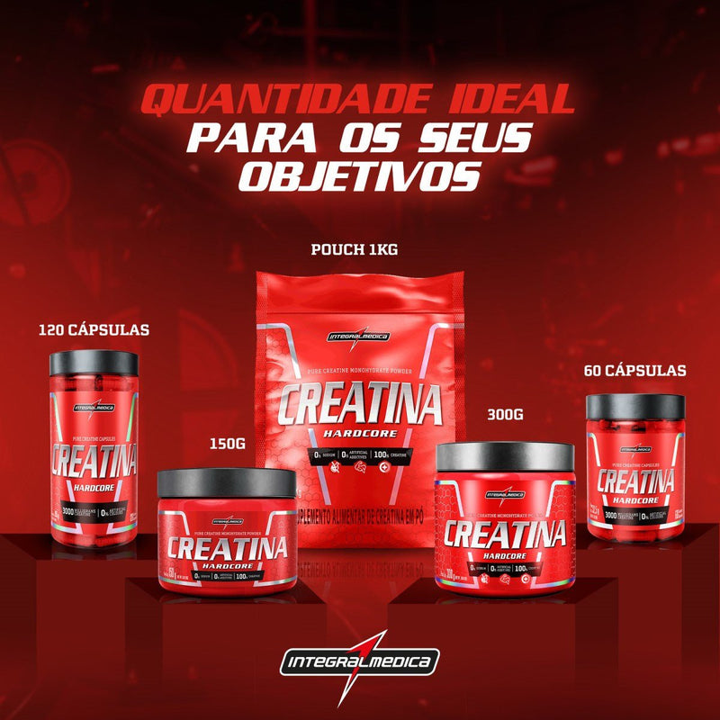 Creatina 100% Pura 300g Integralmédica - Minha loja