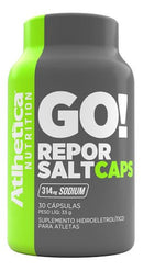 Go! Repor Salt Caps 30 Cápsulas - Atlhetica Nutrition - Minha loja