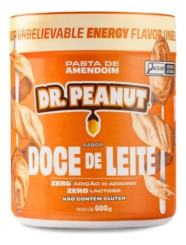 Pasta De Amendoim Sabor Doce De Leite 600g - Dr. Peanut - Minha loja