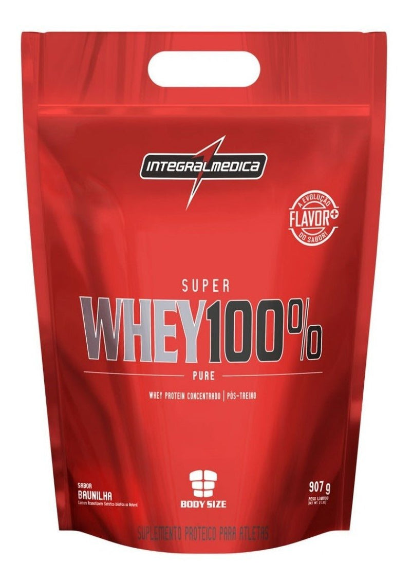 Whey 100% Pure Refil (900g) - Baunilha Integralmédica - Minha loja